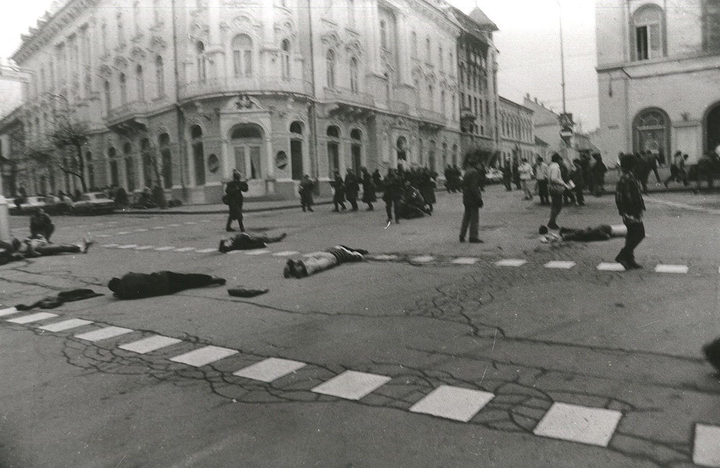 Răzvan Rotta, Bezpečnostné zložky strieľajú do protestujúcich v meste Kluž, 21. december 1989. Súkromný majetok